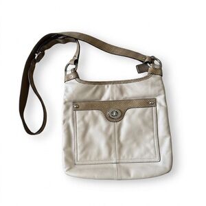 Coach Y2K Penelope Leather Sandstone Crossbody
